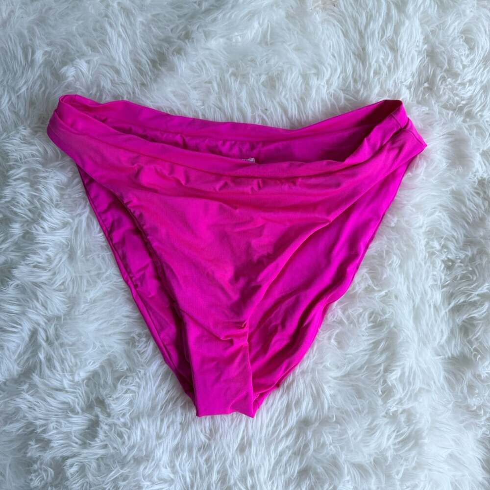 Becca by Rebecca Virtue Pink Swimsuit Bikini Bottom